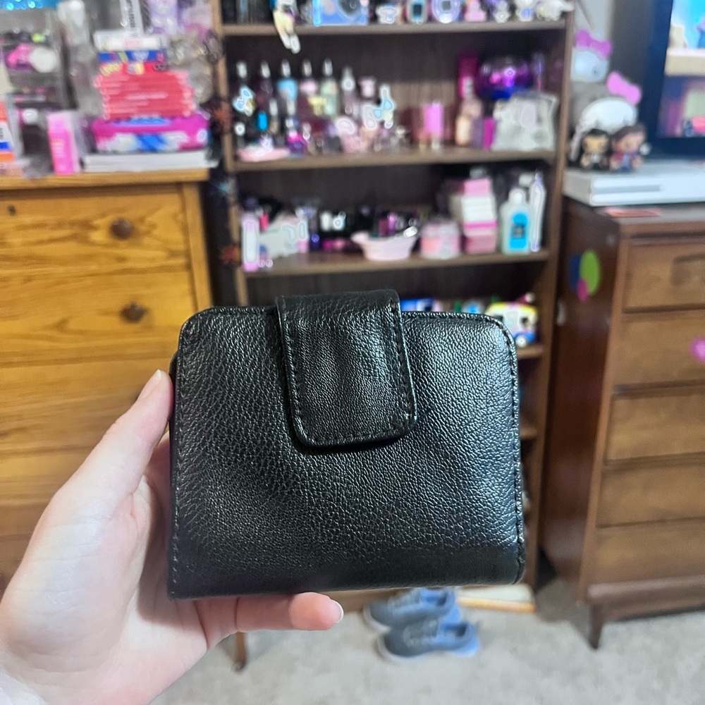 Black Leather Wallet